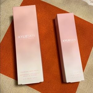 Kylie Skin foaming face wash and moisturizer NEW